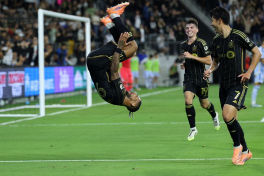 부앙가는 이날 팀의 결승골을 기록했다. 사진= Kiyoshi Mio-Imagn Images= 연합뉴스 제공