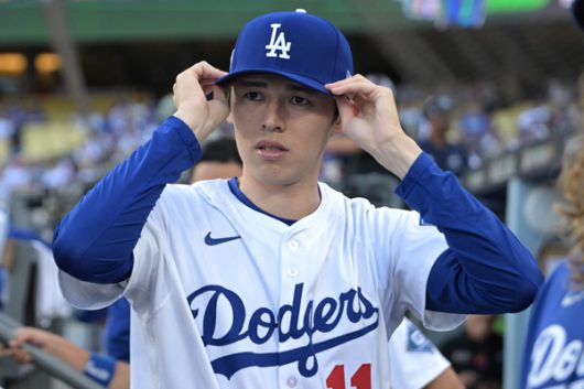 사사키. 사진= Jayne Kamin-Oncea-Imagn Images= 연합뉴스 제공