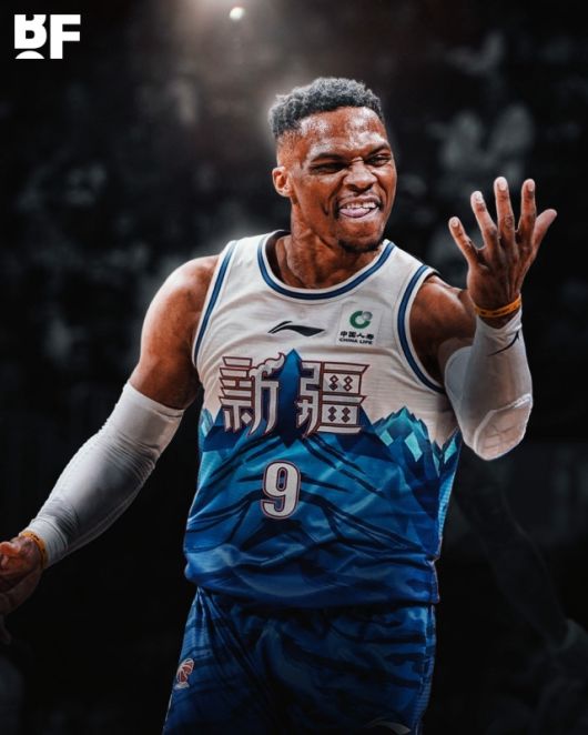 ‘14억 대륙’ 중국은 ‘The Basketball’ 러셀 웨스트브룩을 원하고 있다. 그러나 웨스트브룩의 커리어는 아직 바닥이 아니다. 사진=바스켓볼 포에버 SNS