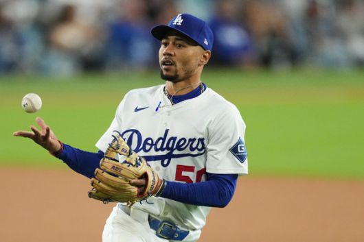 무키 벳츠는 유격수 골드글러브 최종 후보에 올랐다. 사진= AP= 연합뉴스 제공