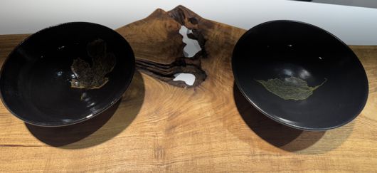 김대철 명인의 ‘목엽천목사발’ <정유정 기자>