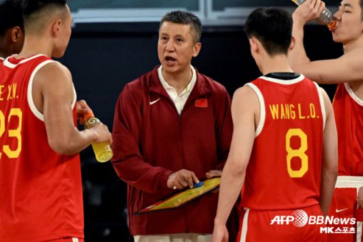 중국 농구 대표팀 궈스창 감독. 사진=AFPBBNews=News1