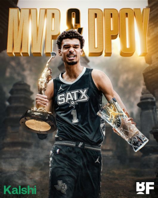 224cm 신인류 빅터 웸반야마는 현재 NBA에서 가장 뜨거운 선수다. 이제 4경기만 치렀을 뿐인데도 벌써 MVP 후보로 언급되고 있다. 3년차 어린 선수인데 말이다. 사진=바스켓볼 포에버 SNS