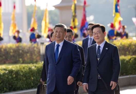 시진핑 중국 국가주석과 이재명 대통령 [이재명 대통령 SNS]