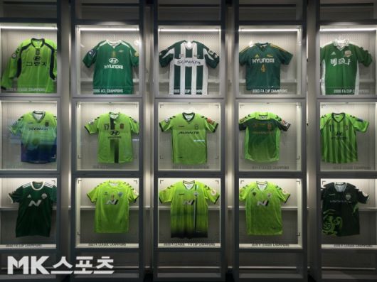 전북현대 클럽 뮤지엄. 사진=김영훈 기자