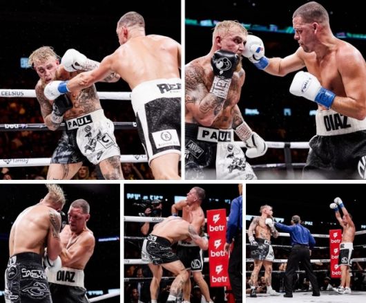 디아즈는 2년 전, 2023년에 폴과 복싱 매치를 치렀다. 결과는 판정 패배. 그러나 경기 중 길로틴을 시도하는 등 쇼맨십을 선보이며 경기 자체를 즐기는 듯한 모습을 보였다. 사진=키무라 SNS