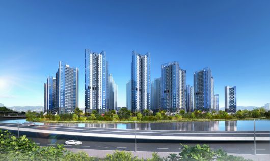 서울 서초구 반포 래미안 트리니원 투시도 [사진출처=삼성물산]