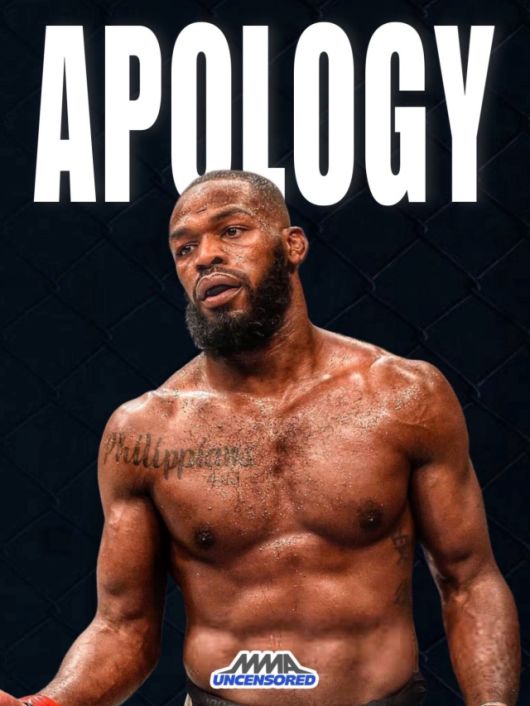 결국 존스는 화이트에게 진심으로 미안한 마음을 드러냈다. 그는 팟캐스트 ‘No Scripts’에서 “나의 지금 목표는 백악관 대회에 출전하는 것이다. 지금은 화이트에게 시간을 주고 있다. 그는 나의 인생을 바꿔준 사람이다. 나의 자녀들의 삶도 바꿨다. 그에게 영원히 감사할 수밖에 없다”고 말했다. 그러면서 “아스피날전 구두 합의는 맞지만 결과가 좋지 않았다. 아무것도 확정되지 않았다. 하지만 나의 잘못이었다. 그렇게 일이 진행된 건 분명 나의 잘못이었다”고 덧붙였다. 사진=MMA UNCENSORED SNS