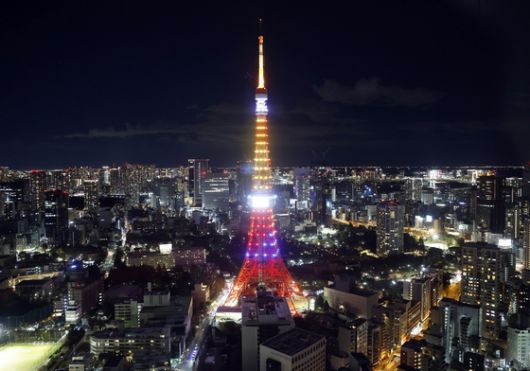 일본 도쿄의 야경. [EPA 연합뉴스]