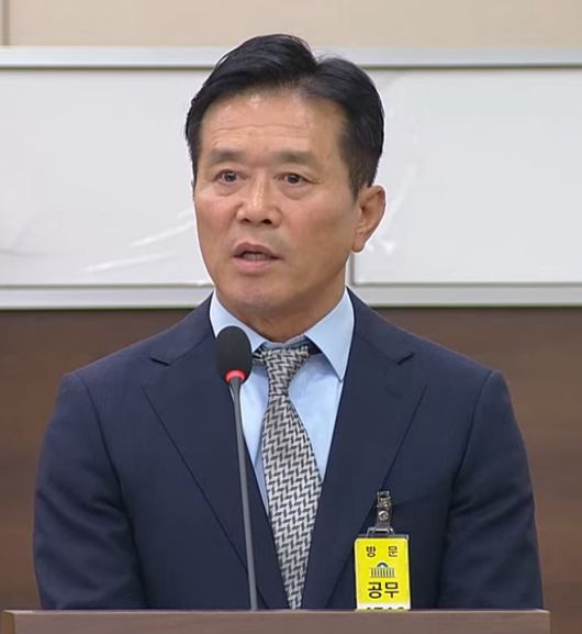 문진희 대한축구협회 심판위원장. 사진=국회방송 캡처