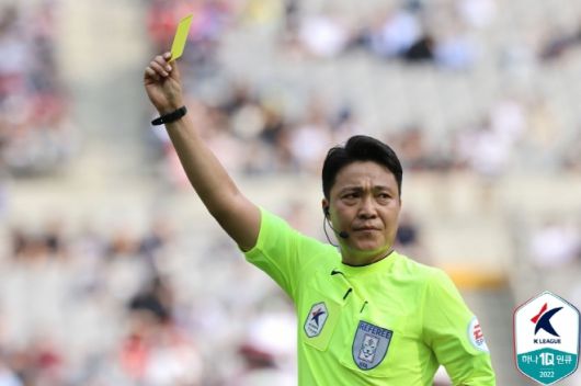 이동준 주심. 사진=한국프로축구연