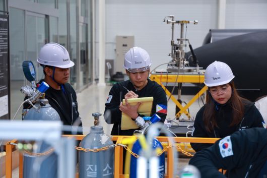 페리지에어로스페이스, 필리핀 우주청 대상 사운딩로켓 협력 프로그램 현장[사진제공=페리지]