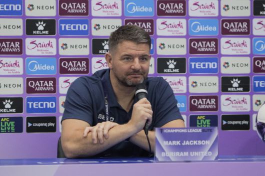 부리람 유나이티드 마크 잭슨 감독. 사진=울산 HD