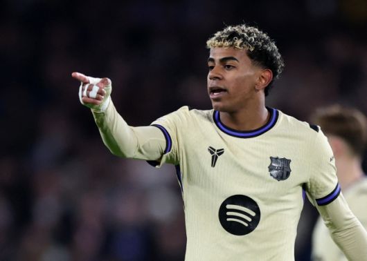 야말은 바르셀로나를 구원하지 못했다. 사진=REUTERS=연합뉴스