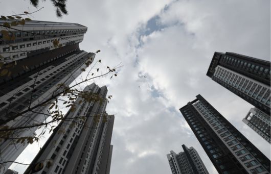 26일 성동구의 한 아파트 단지의 모습. [이승환 기자]