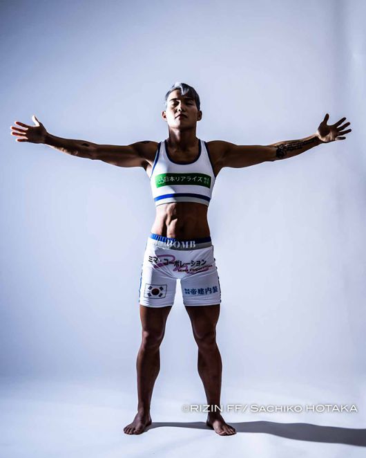 박시우 2022 라이진 여자 49㎏ 월드그랑프리 결승전 프로필. 사진=RIZIN FF