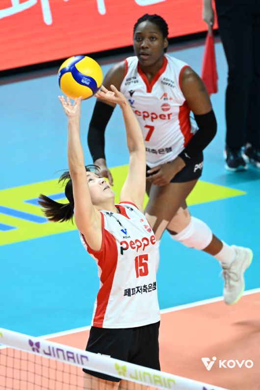 장소연 감독은 세터 운영에 대한 고민을 털어놨다. 사진 제공= KOVO