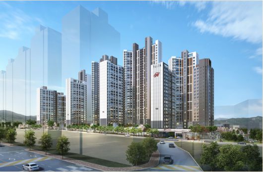 힐스테이트 금오 더퍼스트 투시도 [현대건설]