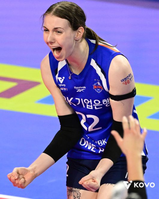 킨켈라는 IBK에서 조금씩 성장중이다. 사진 제공= KOVO