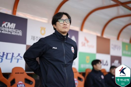 제주 SK 김정수 감독대행. 사진=한국프로축구연맹