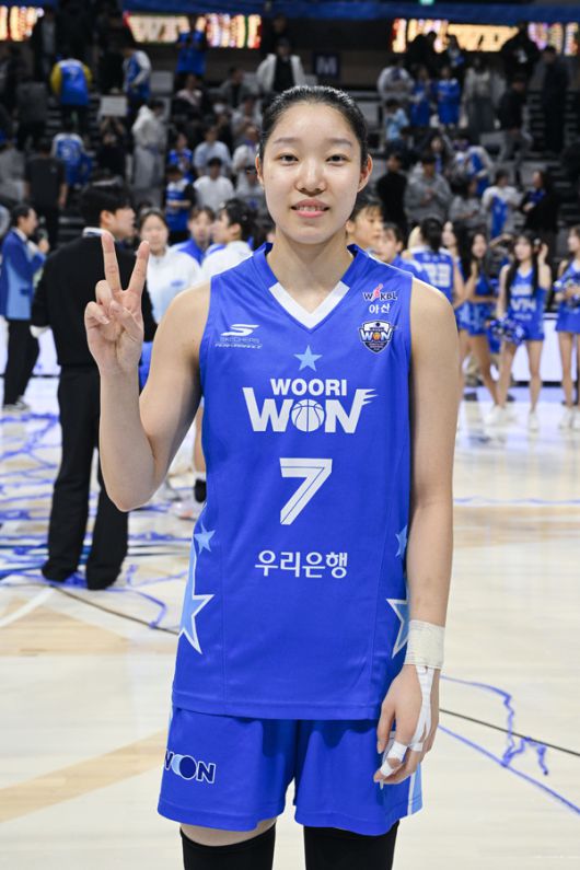 이민지는 자신감을 찾기 위해 노력중이라고 말했다. 사진 제공= WKBL