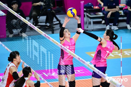 이나연은 이번 시즌 흥국생명에 합류하며 코트에 돌아왔다. 사진 제공= KOVO