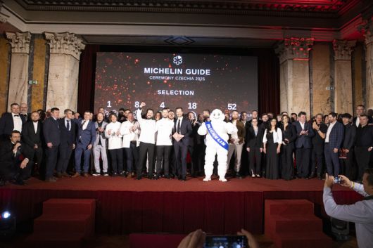 미쉐린 가이드 세레모니/사진=체코관광청 제공