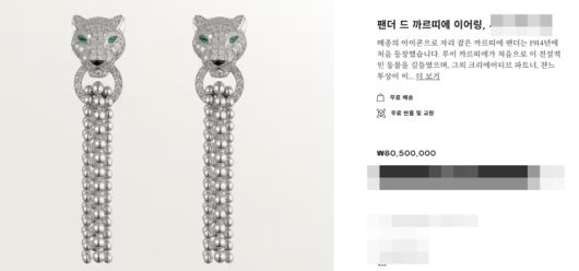 스트레이 키즈 현진이 착용한 까르띠에 제품. 사진ㅣ까르띠에 공식 홈페이지