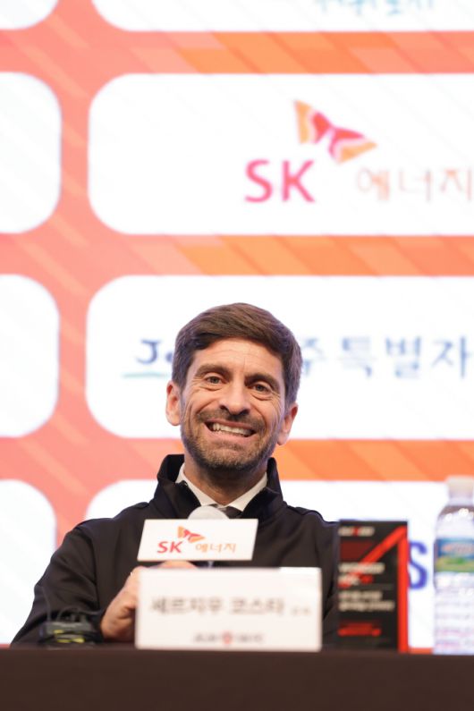 세르지우 코스타 제주 SK 감독. 사진=제주 SK