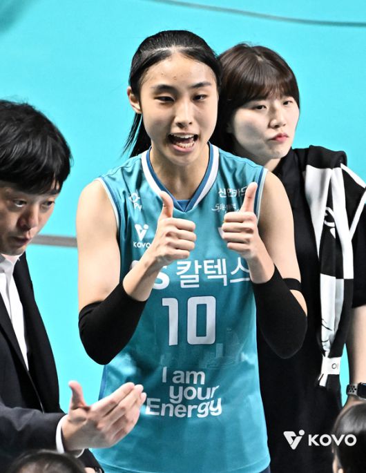 최유림은 더 꾸준한 선수가 되기 위해 노력하고 있다. 사진 제공= KOVO