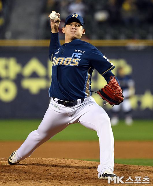NC 김진호는 7일 대구 삼성전에서 구원승을 챙겼다. 사진=천정환 기자