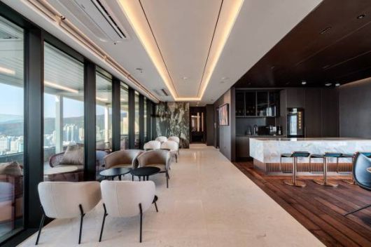 테넌바움294 스카이라운지 [사진 = 씨엘건설]