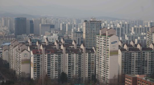 경기도 성남시 분당 아파트 전경 [매경DB]