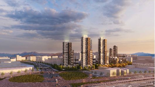 국회대로변에서 바라본 목동 6단지 계획안. (서울시 제공)