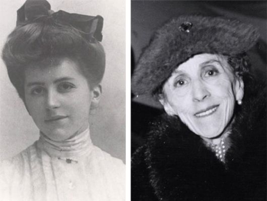 젊은 시절과 노년 시절의 카렌