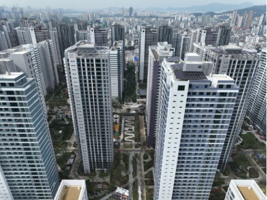 서울 강동구 올림픽파크포레온 단지 모습. (사진=연합뉴스)