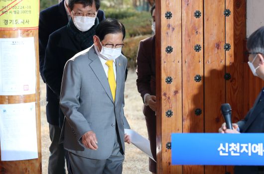 이만희 신천지예수교 증거장막성전 총회장. 중앙포토