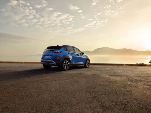 현대차가 2일 공개한 '더 뉴 코나' 내외장 디자인. [사진 현대기아자동차그룹 제공]