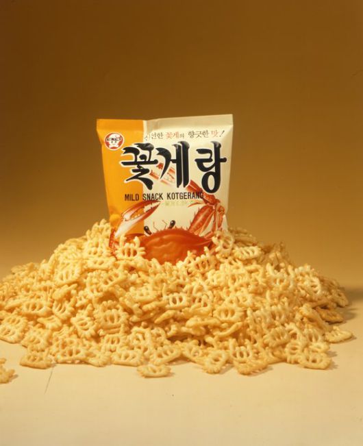 1986년 출시된 꽃게랑. 사진 빙그레