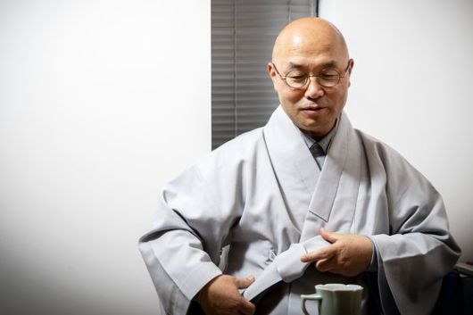 금강 스님은 "서옹 스님은 3년간 곁에서 모시며 배운 것은 크게 두 가지다. 청정함과 친절함이다"고 말했다. 장진영 기자