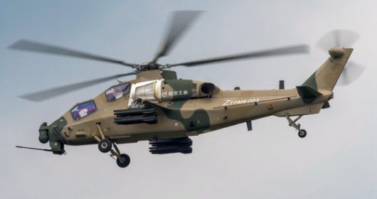 중국군 최신 공격헬기 Z-10ME는 중국판 아파치로 불린다. [중앙포토]