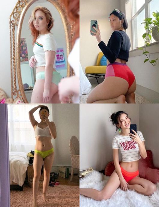 퍼레이드 고객 8명 중 1명은 SNS에 퍼레이드 속옷 착용 사진을 올렸다. 사진 퍼레이드