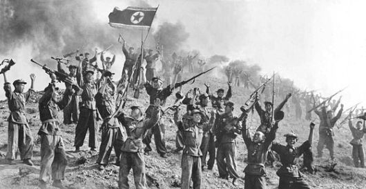 지난 2월 북한 노동당 기관지 노동신문은 6.25 전쟁 당시 인민군 사진을 공개했다. 노동신문