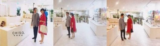 민주당 대선주자 이재명 후보가 2017년 부인 김혜경씨와 외출해 식사를 하는 사진을 공개했다. 당시 이 후보는 '외식 좀 하라'는 조언을 듣고 김씨와 식사를 한 뒤 시장을 방문했다고 한다. 한 언론이 조직폭력배가 문을 연 생활용품업체 '차이소'에 방문했다며 이 후보에 조폭연루 의혹을 제기하자 이에 반박하기 위해서다. [페이스북 캡처]