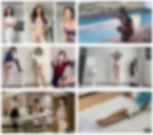 유튜브에서 '룩북'이란 키워드를 입력하면 노골적으로 여성의 체형을 강조하는 환복영상이 검색된다. [사진 유튜브]