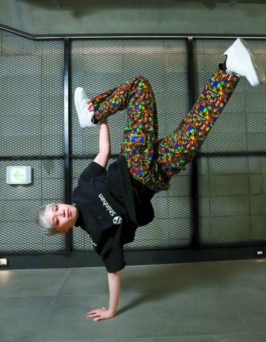 항저우 아시안게임 브레이킹 국가대표 김예리. 강정현 기자