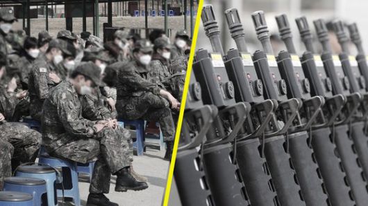 비무장지대(DMZ) 강원도 고성 GP.