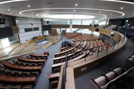 경기도의회 4층 본회의장. 사진 도의회 제공