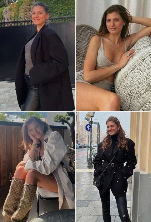 독일 축구스타 미하엘 발락과 그와 교제중인 24살 연하의 독일 모델 소피아 슈나이더한. 사진=소피아 슈나이더한 인스타그램