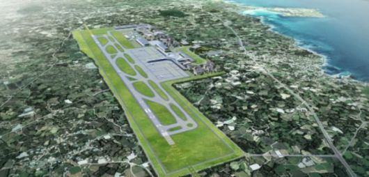 제주 2공항 조감도. 자료 국토교통부